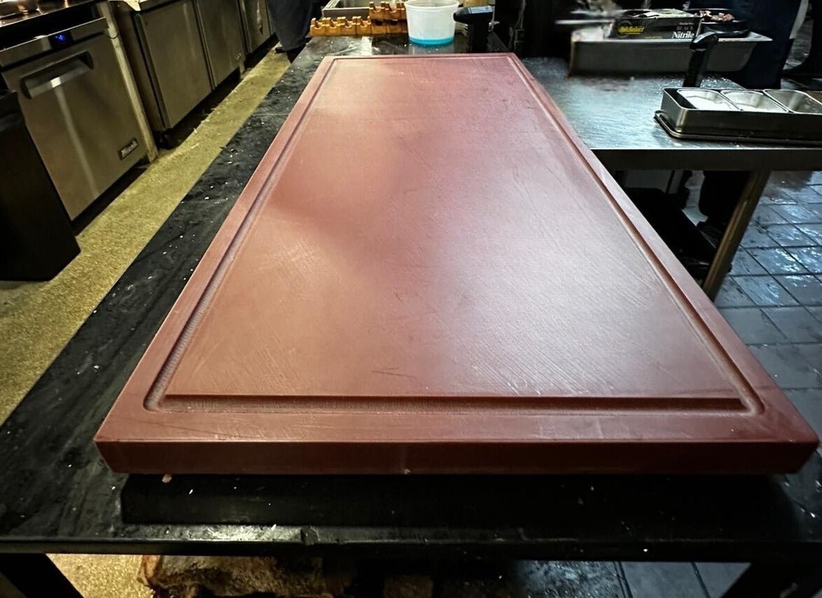 Meat Cutting Board - Juice Groove 900x450x50mm - Plastichop